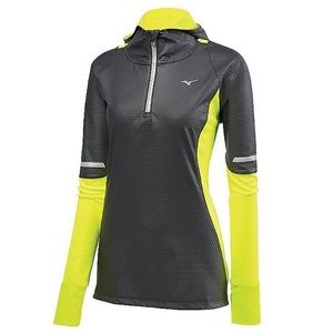 NWOT Mizuno BreathThermo Half Zip with hood